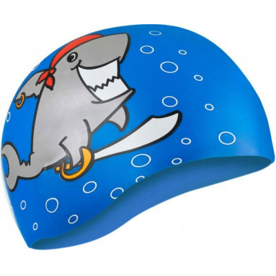Шапка для плавання Aqua Speed Kiddie 142-Shark 1783 синій Діт OSFM (5908217617835) Вінниця - фото 1