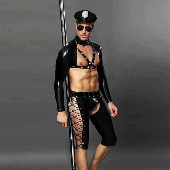 Костюм поліцейського Candy Boy Rico XS/S Sex Aura Київ