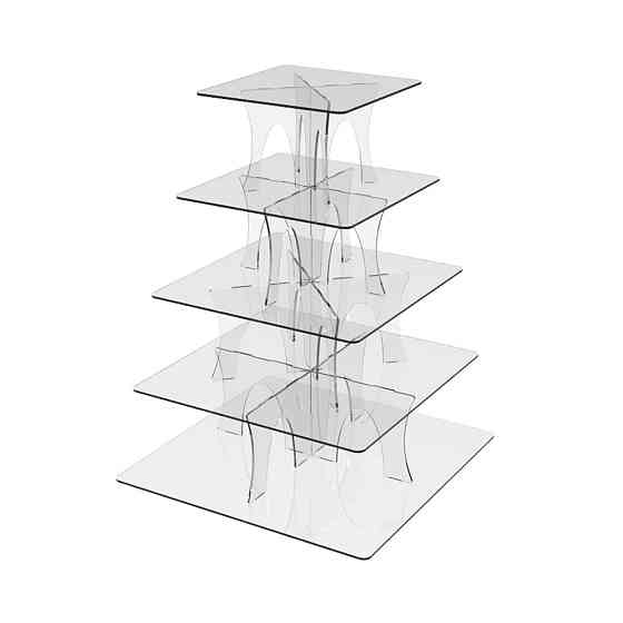 Подставка EKOSTAR под торты и для кенди бара на 5 ярусов Киев