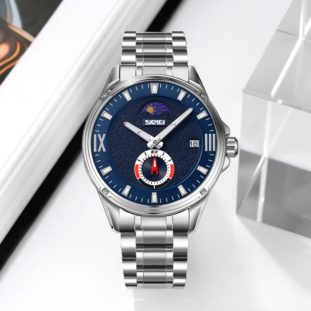 Skmei 9326SIBU Silver-Blue SBR Київ - фото 4