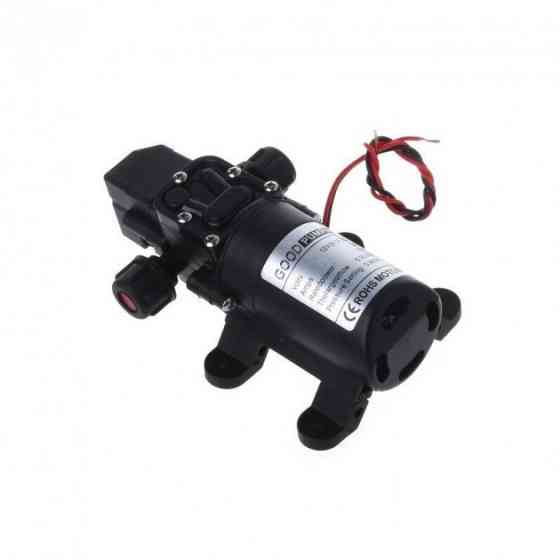 Насос водяний мембранний 12В 70Вт 130psi високого тиску Вінниця