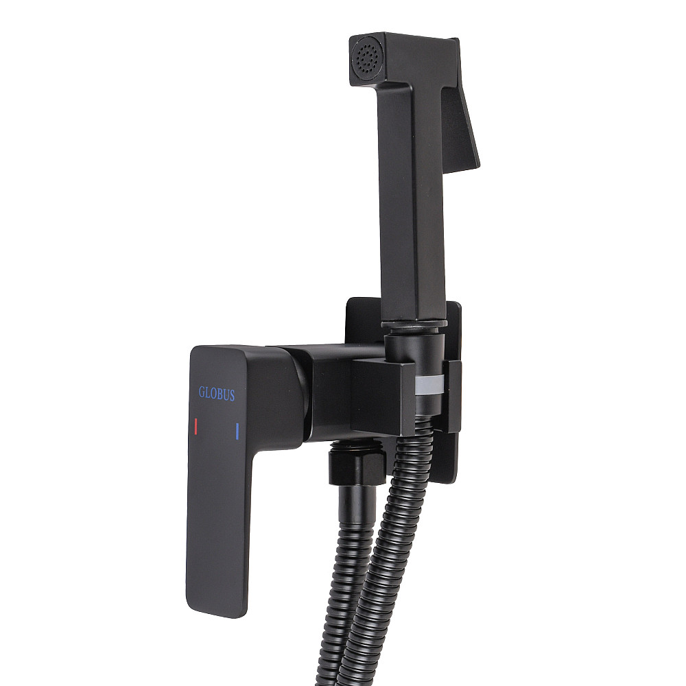 Змішувач гігієнічний Globus Lux Milano GLM-0-106MIX-BB Тернопіль - фото 1