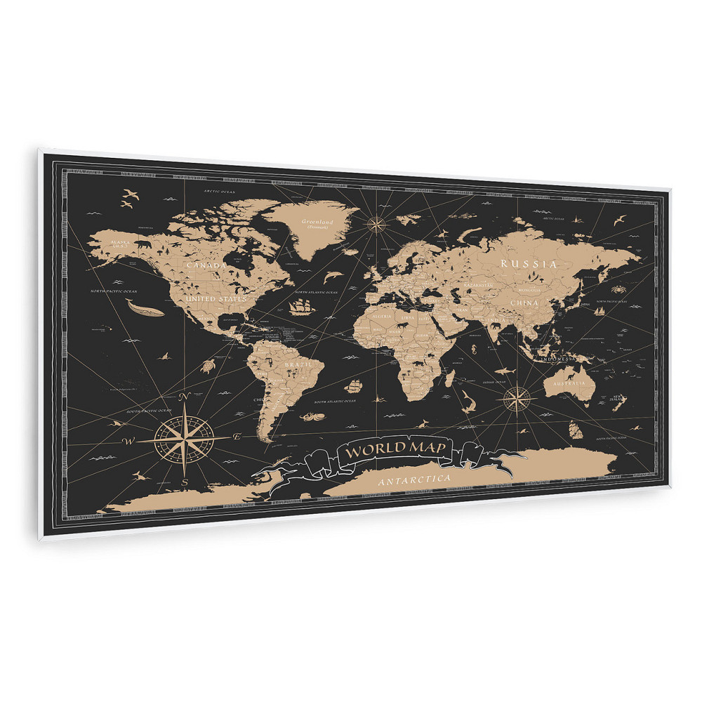 Wonderwall Air Art Интеллектуальное инфракрасное отопление ночная карта 120x60 см 700 Вт 120 x 60 см | ночная Ровно - изображение 1