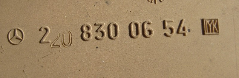 Mercedes-Benz  A2208300654 1434 Дефлектор у підлокітник ззаду бежевий S-Class W220 Одесса - изображение 2