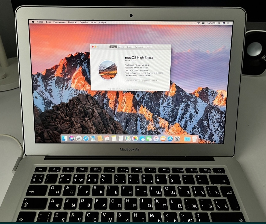 Ноутбук: Apple MacBook Air 13 (2011) Intel Core i5, A1369 Киев - изображение 6
