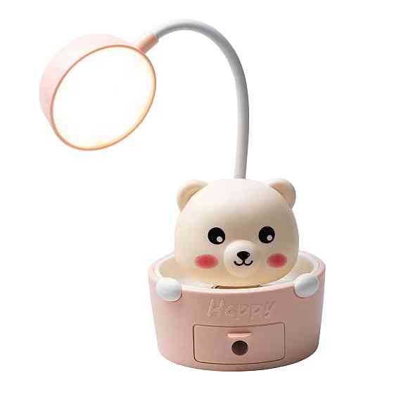 Shenzhen Дитяча настільна лампа з точилкою для олівців Рожева HP12268P Київ