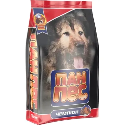 Сухой корм для собак Пан Пес Чемпион 10 кг (4820111140275) Винница - изображение 1