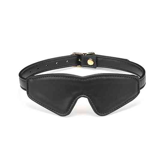 Маска на глаза Liebe Seele Black Organosilicon Blindfold, экокожа Sex Aura Киев