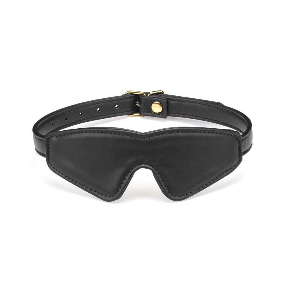Маска на глаза Liebe Seele Black Organosilicon Blindfold, экокожа Sex Aura Киев - изображение 1
