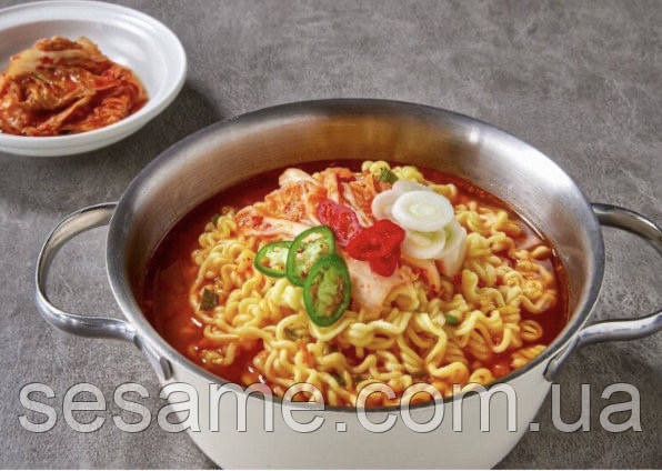 Лапша Рамен быстрого приготовления с Кимчи Shin KIMCHI Ramyun NongShim 120 г Харьков - изображение 2