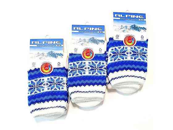 Шкарпетки вовна сніжинка F014 р.36-40 1пар ТМ FANATICS Київ