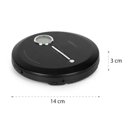 Портативний CD-програвач OneConcept CDC 100 MP3-CD РК-дисплей Німеччина Дніпро - фото 3