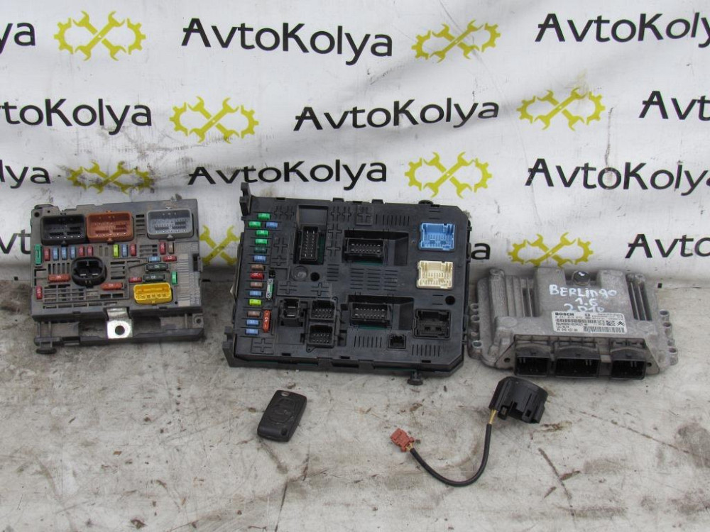 Блок керування двигуном Peugeot Partner 1.6 hdi 2008-2015 (0281013872) Ковель - фото 8