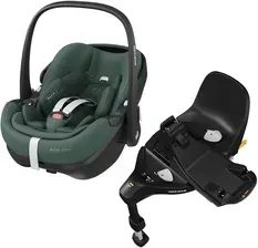 Автокрісло Maxi-Cosi Pebble 360 Pro V1 z bazą Familyfix 360 Pro  Essential Green Київ - фото 1