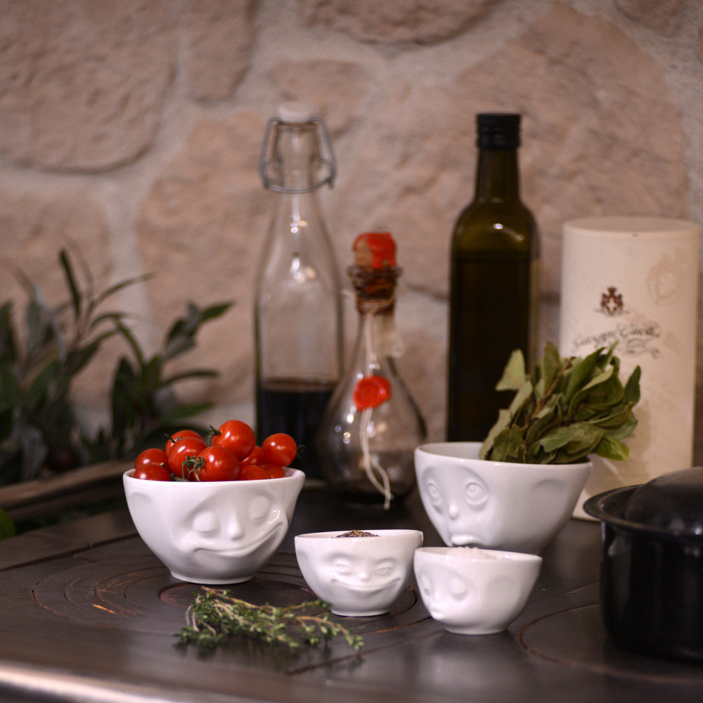 Набор из двух пиал Tassen Поцелуй и Улыбка (200 мл) фарфор Белый Винница - изображение 2