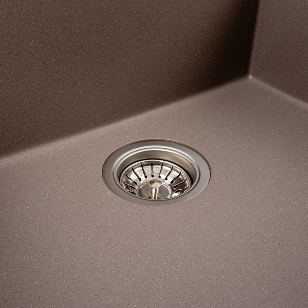 Кухонна гранітна мийка 5750 DAVINA VALESO дюна Коломыя - изображение 5