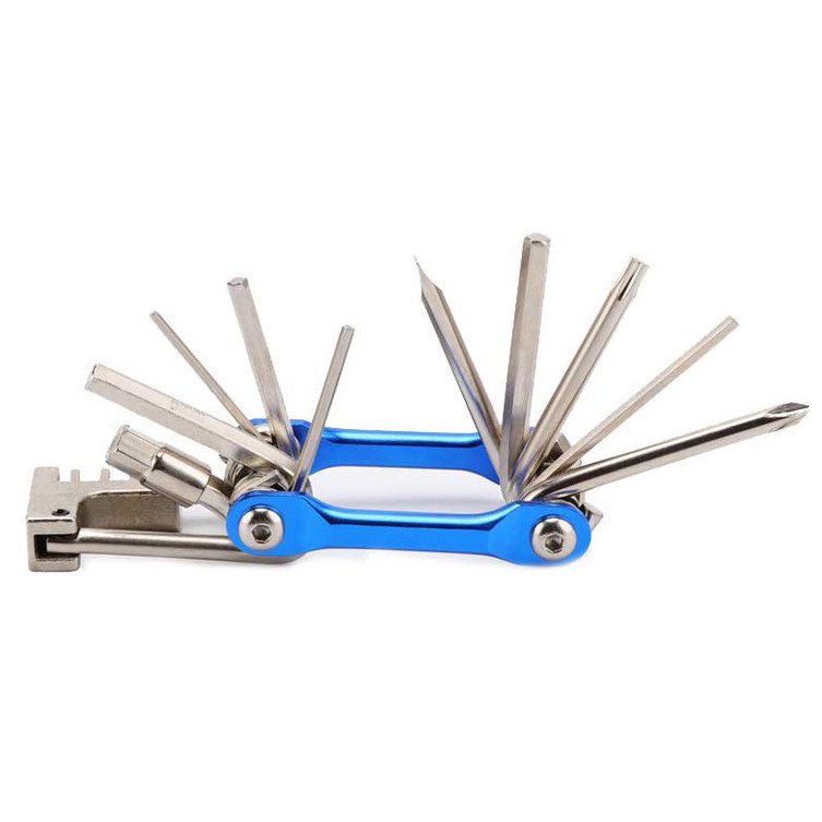 Багатофункціональний велосипедний ключ BG-2121 Мультитул 11 предметів ZW-11 Львів - фото 5