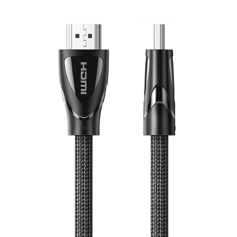 Кабель HDMI M - M, 1.0 м, V2.1 With Braid 8K@60Hz/4K@120Hz, HD140 UGREEN Чорний Винница - изображение 4