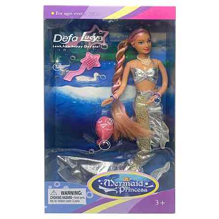 Лялька DEFA 20983 русалка Срібний Вінниця