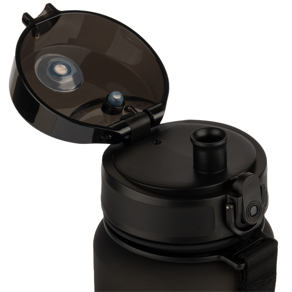 Пляшка для води UZSPACE 3056(Black) 1500 мл, чорна Вінниця - фото 3