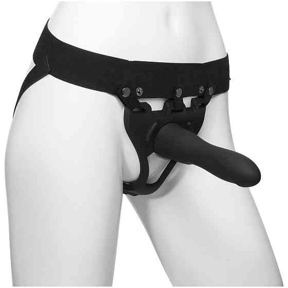 Страпон-унісекс Doc Johnson Body Extensions – Be Strong, порожня насадка Sex Aura Київ