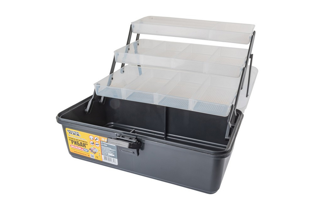 MASTERTOOL Скриня органайзер MASTERTOOL РИБАК 14,5" 365х215х200 мм 79-3005 Киев - изображение 8