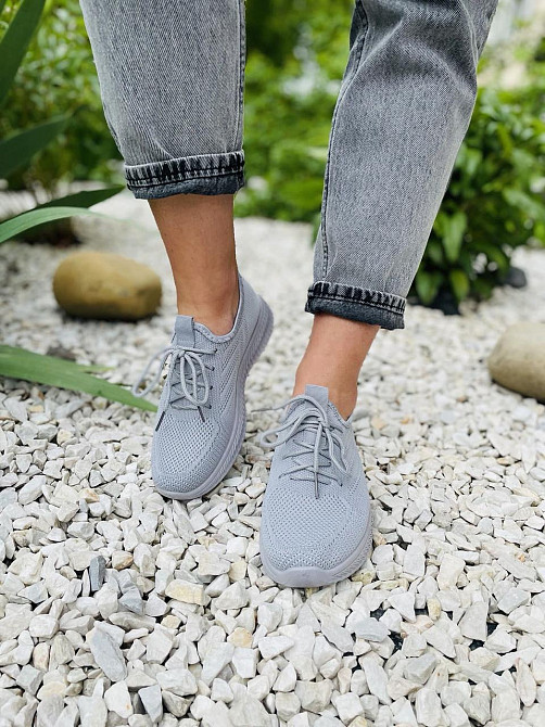 Fashion Кросівки жіночі FASHION 312-107 сірі (літо, сітка) (5045) Коломия - фото 8