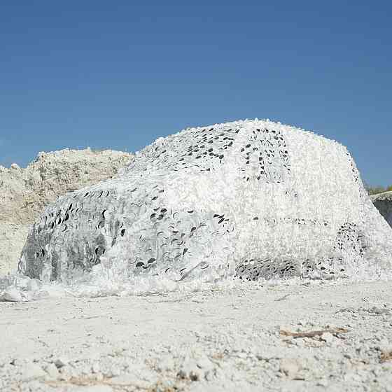 Зимова маскувальна сітка Militex Зимовий мультикам 10х15м (площа 150 кв.м.) Маскувальна сітка біла Київ