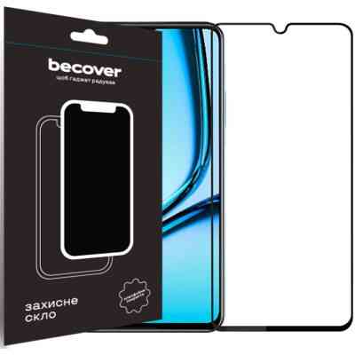 Стекло защитное BeCover Realme Note 50 Black (711317) Винница