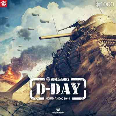 Пазл GoodLoot World of Tanks D-DAY 1000 ел. (5908305247524) Вінниця
