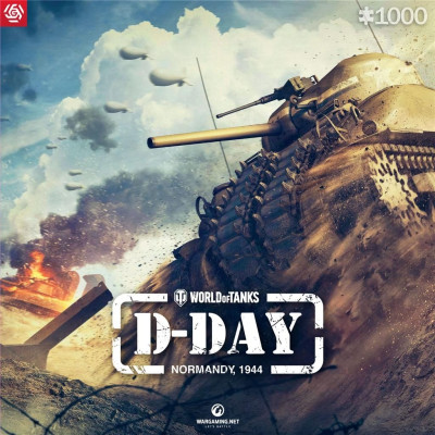 Пазл GoodLoot World of Tanks D-DAY 1000 ел. (5908305247524) Вінниця - фото 4
