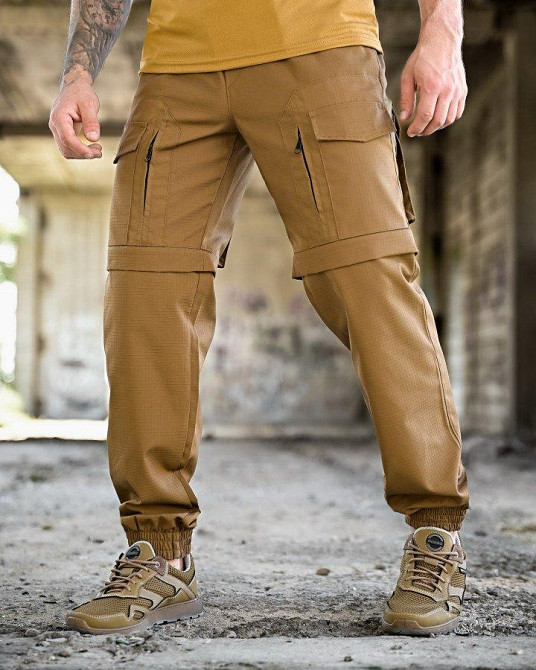 Тактические штаны шорты  джогеры MINISTERIUM кайот   ПП7806 Одесса - изображение 2