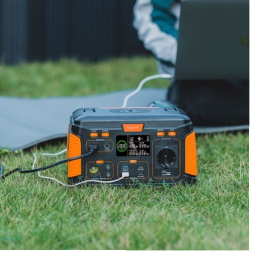 Портативна зарядна електростанція 300W 83200mAh чорний/помаранч Havit J300 Житомир