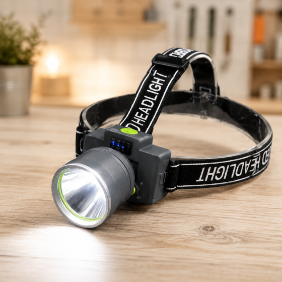 Налобний ліхтар UKC M8 Pro Type-C акумуляторний LED, яскравий, легкий, для туризму та риболовлі Одеса