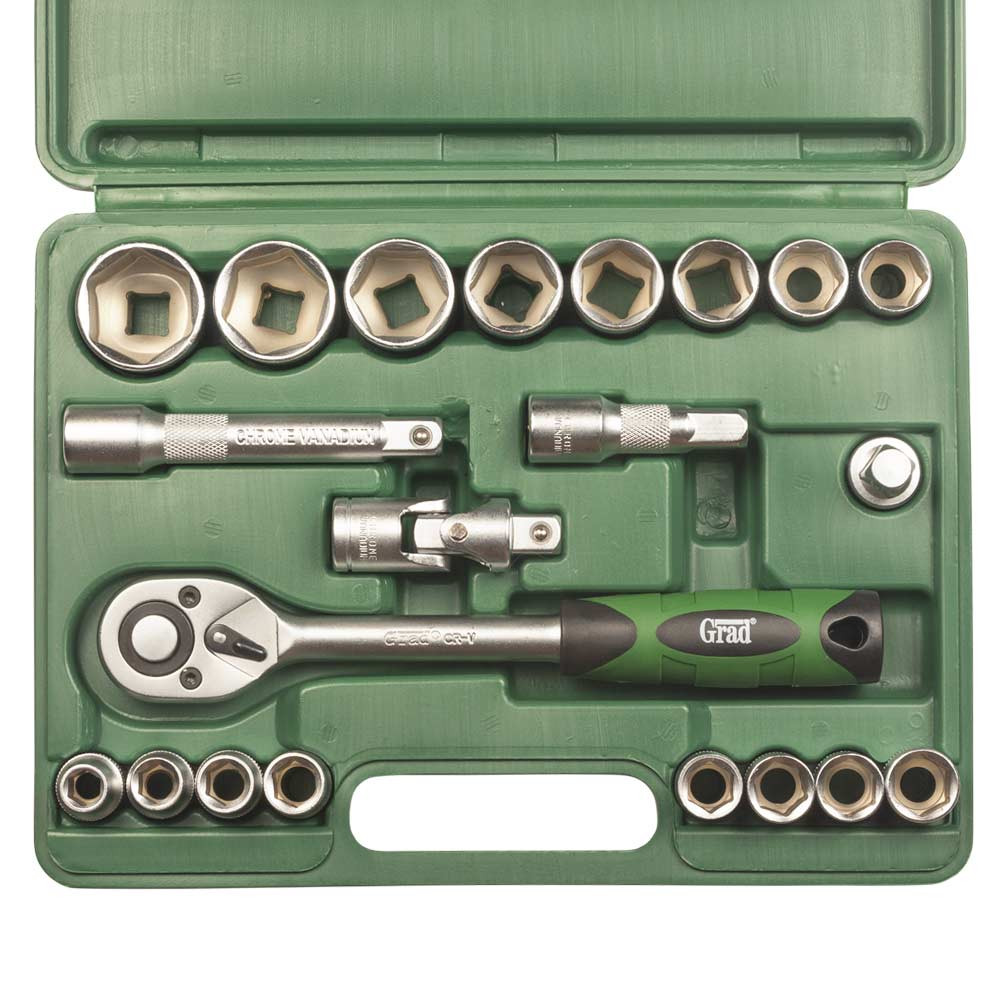Grad Набор насадок торцевых 1/2" 21шт GRAD (6004225) Коломыя - изображение 6