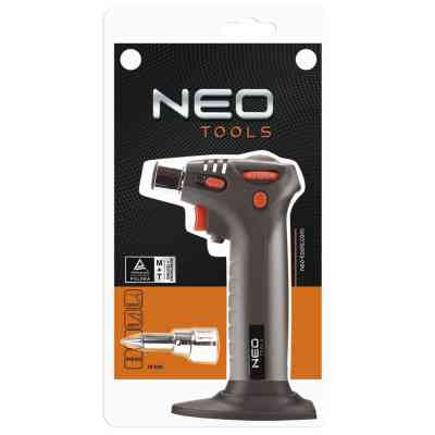 Газовий паяльник Neo Tools п&apos;єзозапалювання, 20 мл (19-901) Вінниця