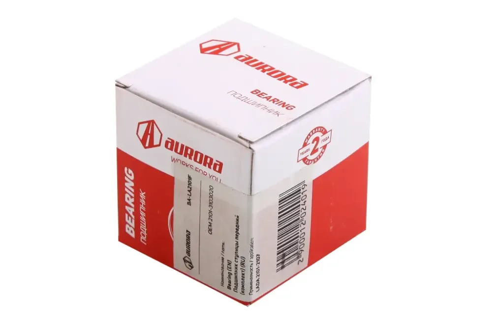Підшипник ступиці 2101 Aurora (2 шт. + сальник + 2 гайки) без уп. Вінниця - фото 3