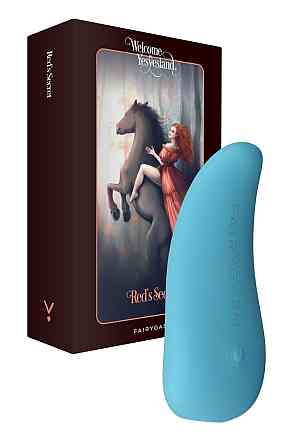 Вібратор-язичок FairyGasm ThrillLeaf blue Sex Aura Київ