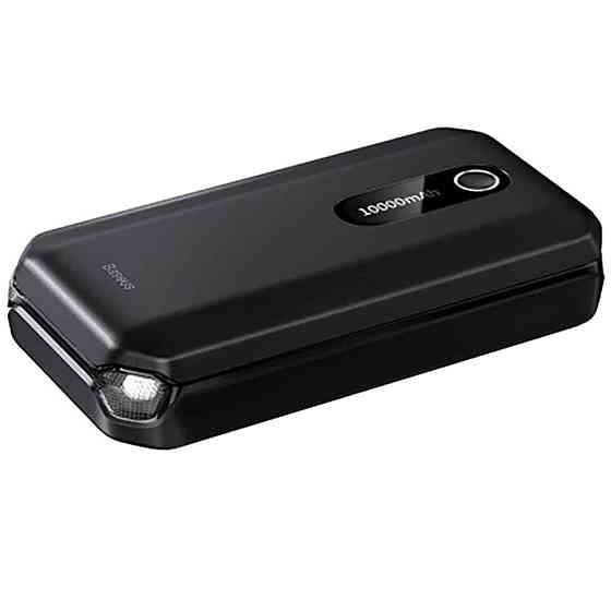 Автомобільний пуско-зарядний пристрій Baseus Super Energy Air Car Jump Starter (10000mAh) Black Киев