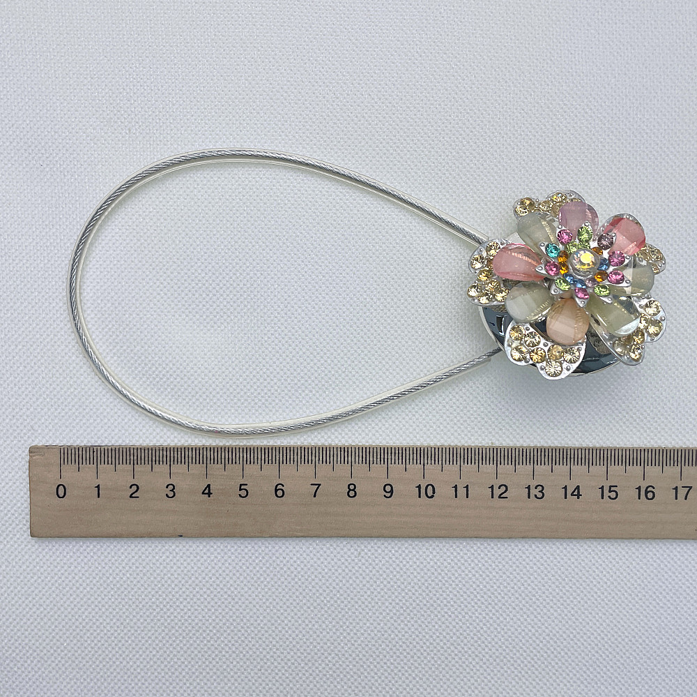 Уцінка! Магніти (2шт., пара) для штор, гардин "Flowers" колір різнокольоровий 81-239/1 Київ - фото 7