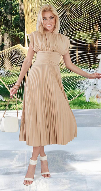 Плаття зі спідницею плісе (42) Київ - фото 6