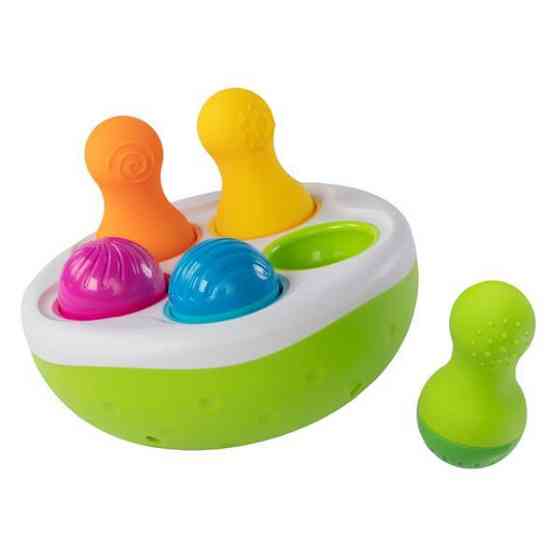 Сортер-балансир Fat Brain Toys Spinny Pins Неваляшки (F248ML) Харків