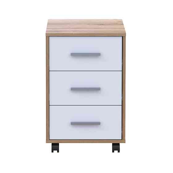 Тумба офісна Doros Т3 43х42х66,4 см Дуб евок/Білий (DRS-011446) Дніпро