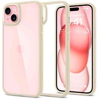 Чохол до мобільного телефона Spigen Apple iPhone 15 Ultra Hybrid Mute Beige (ACS06800) Вінниця