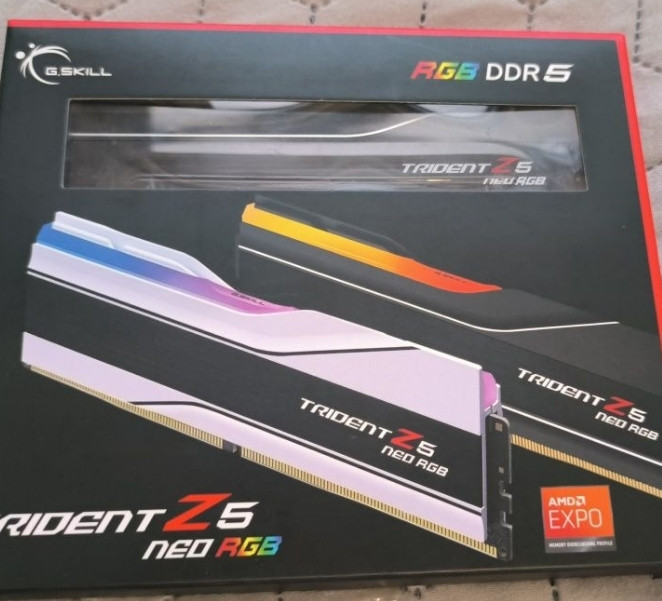 Ddr5 Gskill triden z5 neo rgb 32gb 6000cl30 Харків - фото 5