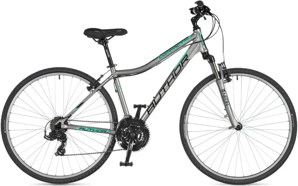 Велосипед Author Compact Asl Grafitowy/Zielony 28 2024 Київ - фото 1