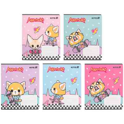 Зошит Kite Aggretsuko, 18 аркушів, клітинка (AR25-236) Вінниця