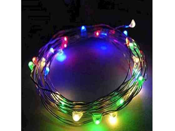 Гірлянда світлодіодна з контролером Colored 100led 10м R88647-1 ТМ STENSON Київ