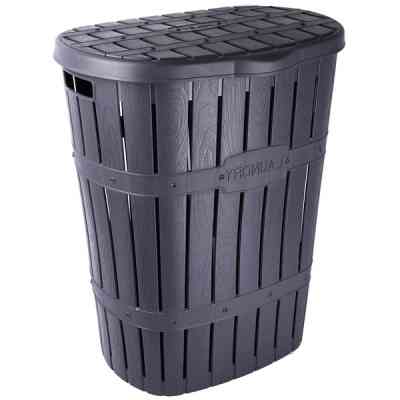 Корзина для белья Violet House 1014-1 Бамбу Antracite 60 л Винница