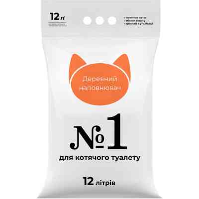 Наполнитель для туалета Super Cat №1 Древесный впитывающий 3 кг (6967) Винница
